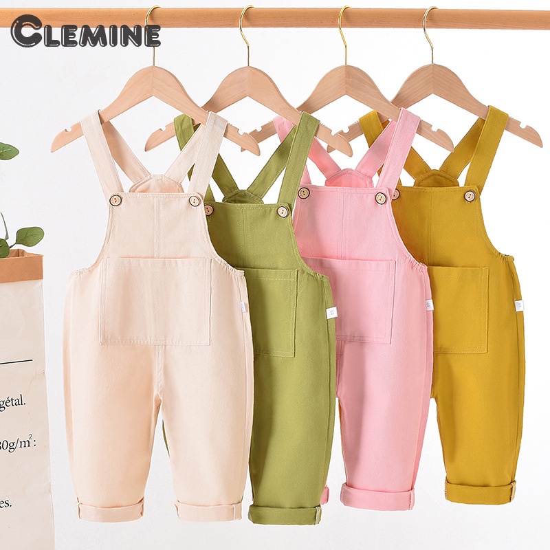 Quần Yếm Hở Vai Xinh Xắn Thời Trang Cho Bé