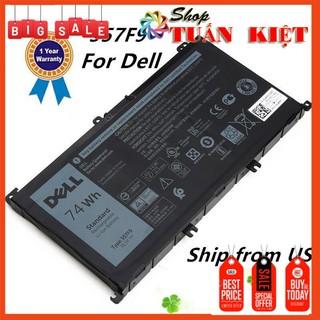 Pin (zin) laptop Dell Inspiron 15 7557 7559 7566 7567 7759 357F9 00GFJ6 0GFJ6 74Wh BẢO HÀNH 6 THÁNG ĐỔI MỚI