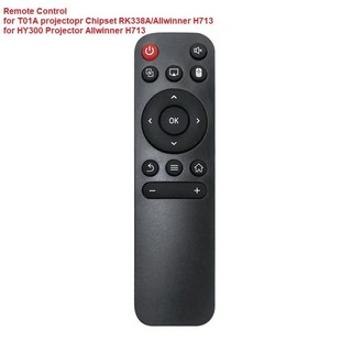 Thay thế điều khiển từ xa thông minh Verison toàn cầu cho máy chiếu HY300 HY320 HD Máy chiếu di động Điều khiển từ xa