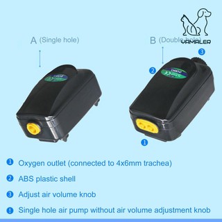 Máy Bơm Oxy Không Gây Tiếng Ồn Cho Bể Cá