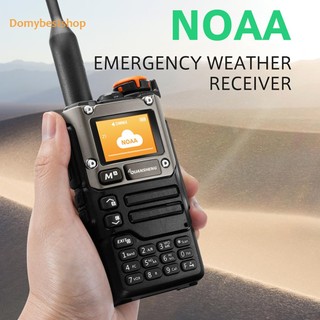 Bộ đàm uv-k6 uhf vhf dtmf fm 144-146mhz 430-440mhz đa băng tần có thể sạc lại loại c