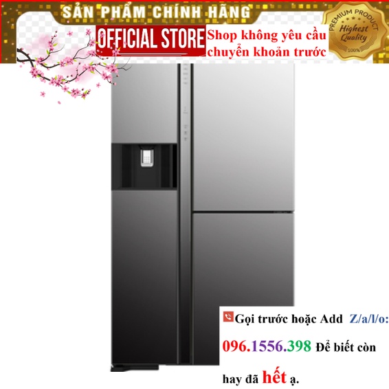 Tủ lạnh Hitachi Inverter 569 lít R-MY800GVGV0(MIR) ||Sale