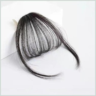 Kẹp tóc mái giả nối dài mái ngang tự nhiên cho nữ