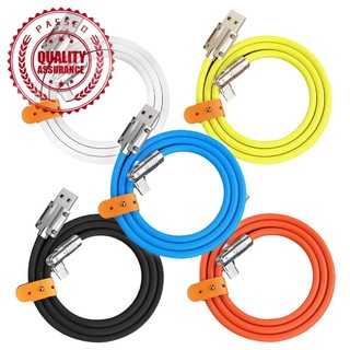 Cáp Sạc Nhanh Đa Năng 120w Kim Loại Hợp Kim Kẽm Sang Usb Điện Thoại Di Động Forsmartphone Cáp Typec V8a8