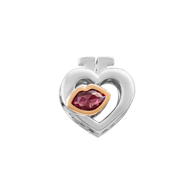 Hạt Charm Bạc đính đá STYLE By PNJ Bisous ZT00H000006