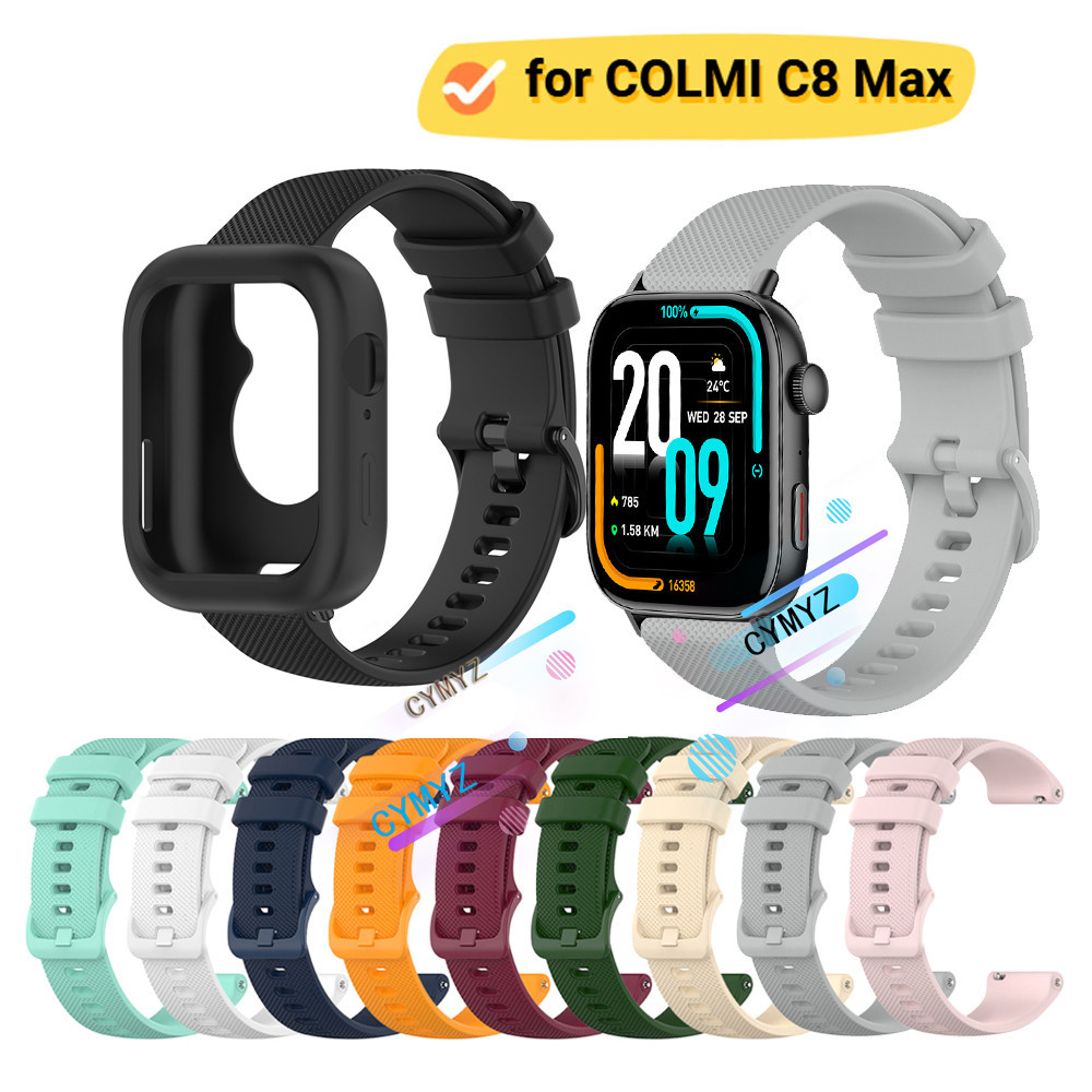 Ốp lưng COLMI C8 Max Bảo vệ màn hình Dây đeo COLMI C8 Max Dây đeo silicon COLLI C8 Max Dây đeo đồng 