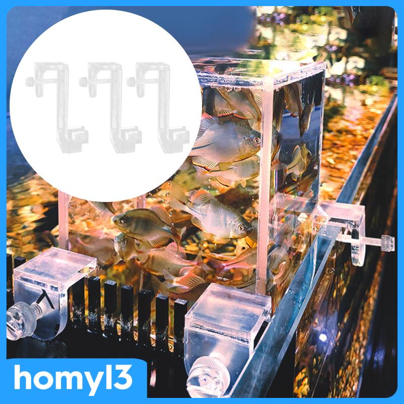 Set 1 Hộp Nuôi Cá mini Có Giá Đỡ Trang Trí Bể Cá