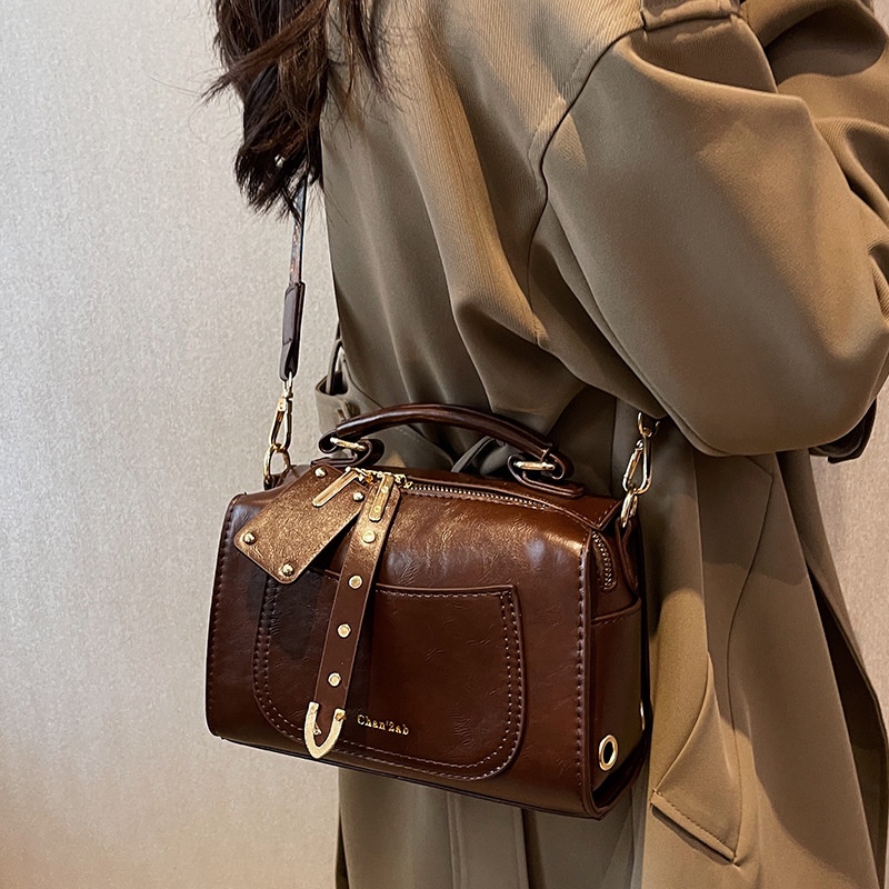 Túi Đeo Chéo Nhỏ Xinh Phong Cách Phương Tây Thời Trang 2023 Cho Bạn Gái