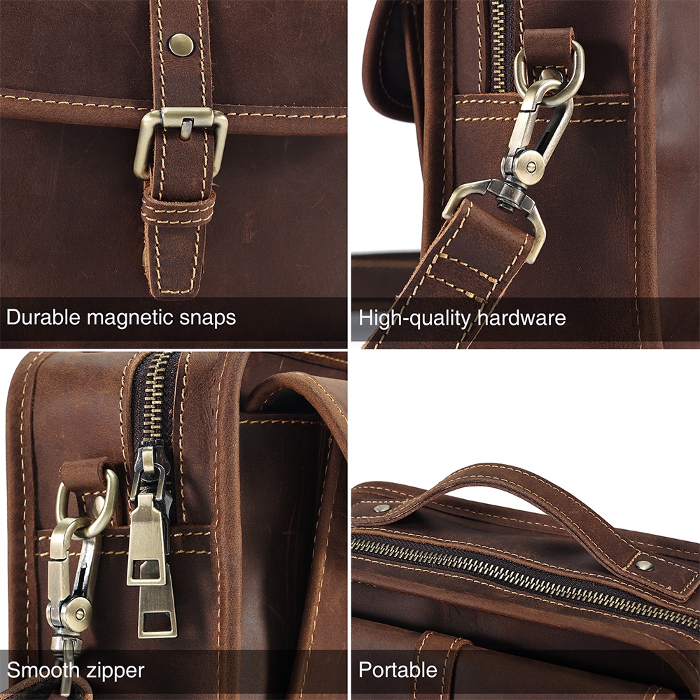 Túi Da Đeo Chéo Thời Trang Dành Cho Nam