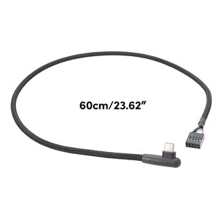 Dây Cáp Chuyển Đổi Cổng usb 9pin Sang Cổng type c 60cm