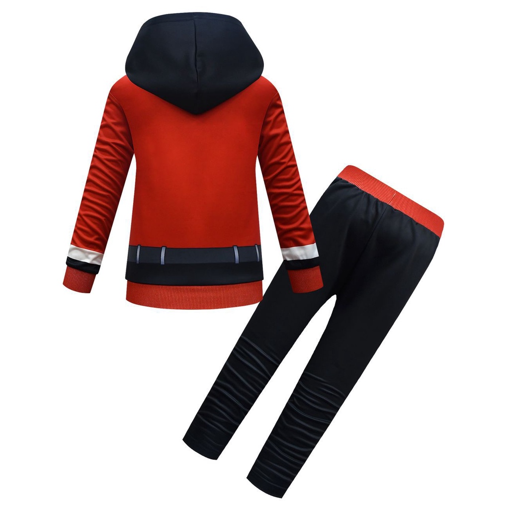 Skibidi Bộ Áo Hoodie + Quần Dài Hóa Trang Thể Thao Hóa Trang halloween Cho Bé