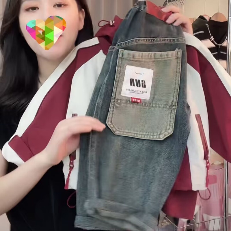 Quần Jean Dài Phong Cách Hàn Quốc Thời Trang Xuân Thu Mới Cho Bé Trai