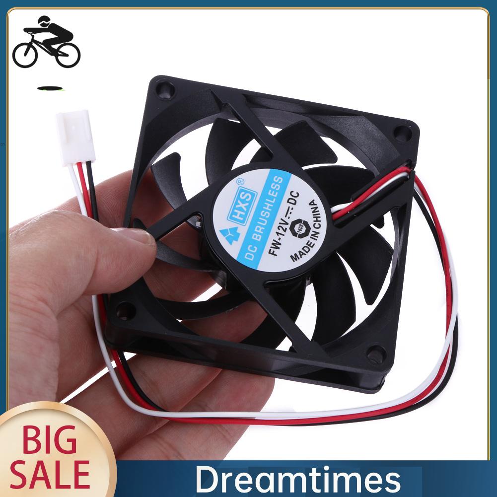 Quạt Làm Mát cpu 12v 7cm 70mm 1.vn Tiện Dụng
