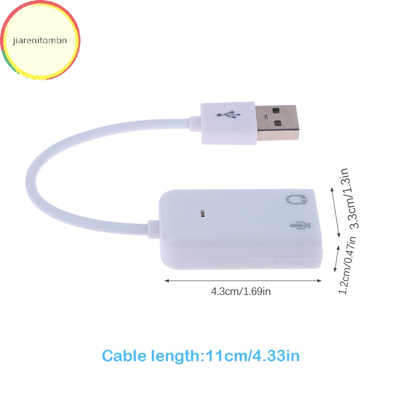 Thẻ Âm Thanh usb 2.0 3d 7.1 Kênh 5hv2 Chuyên Dụng Cho laptop vn