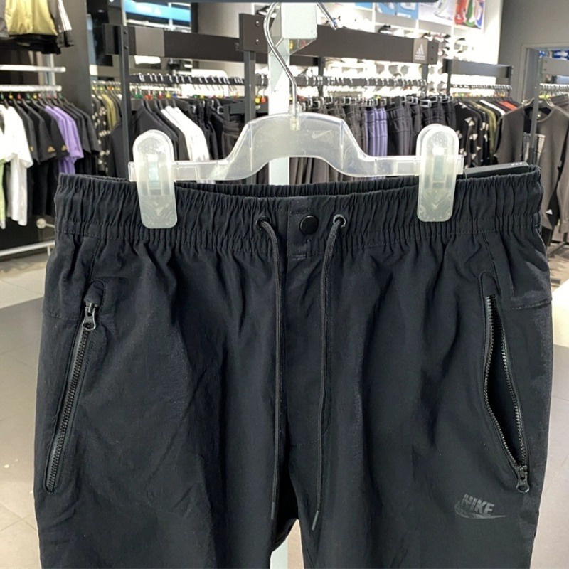 Nike Quần Dài Thể Thao 100% Vải Mỏng Phối Khóa Kéo Phong Cách retro Giản Dị Dành Cho Nam 927987