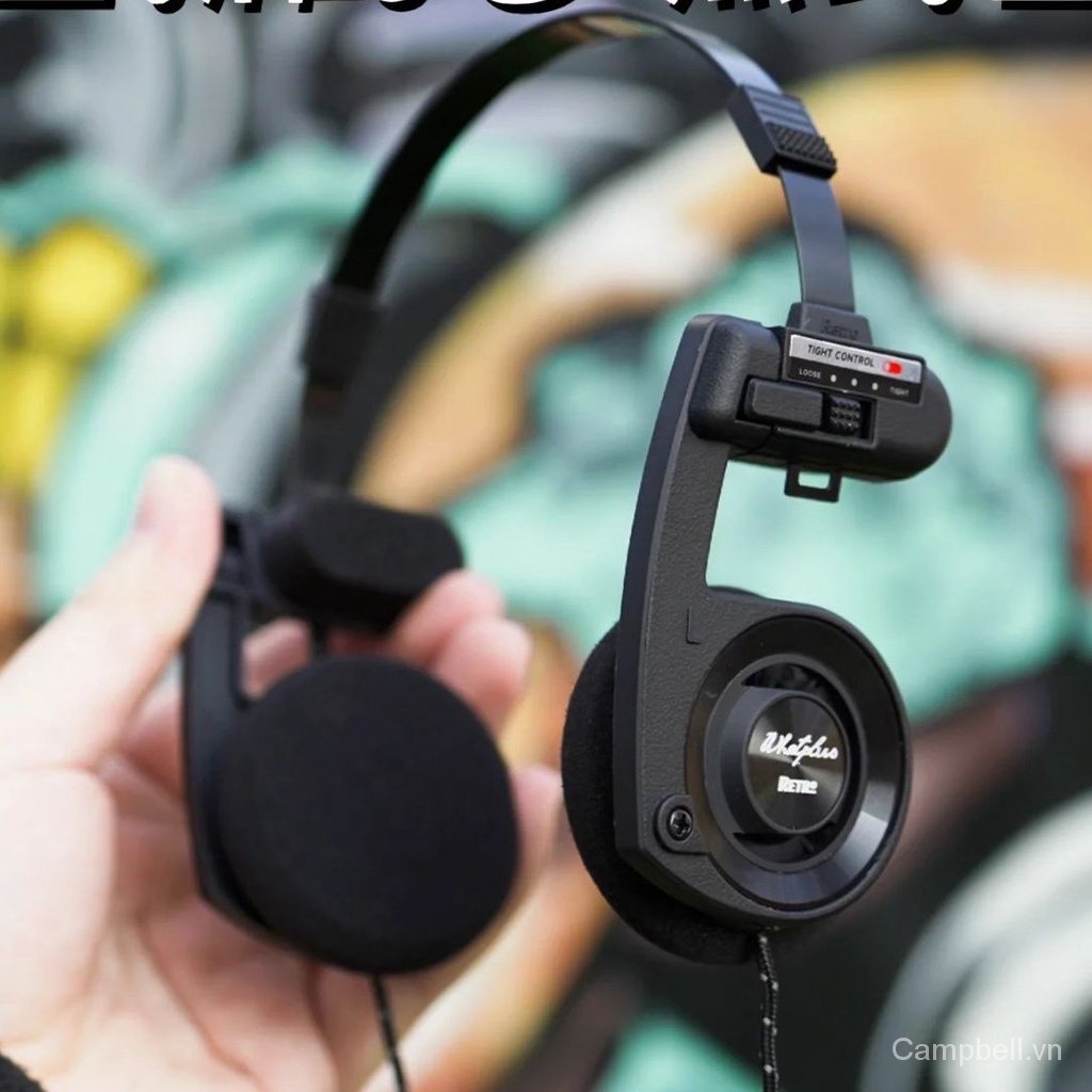 Whatplus Tai Nghe bluetooth Không Dây Phong Cách retro Nhật Bản