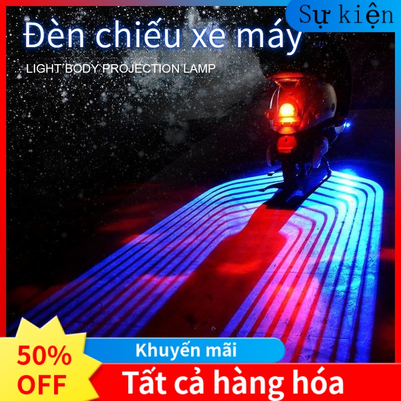 Đèn led Hình Đôi Cánh Độc Đáo Trang Trí Đuôi Xe Mô Tô