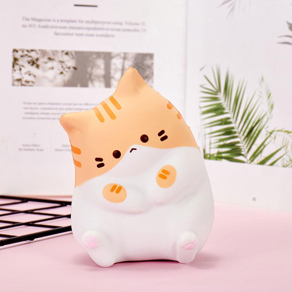 Dễ Thương Đồ Chơi Xốp Squishy Giảm Stress Hình Mèo Con Xinh Xắn Cho Bé x0p7
