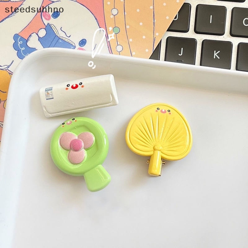 Steedsu Kẹp Tóc Hoạt Hình Dễ Thương Ngọt Ngào Thời Trang Mùa Hè Cho Bé Gái hhno