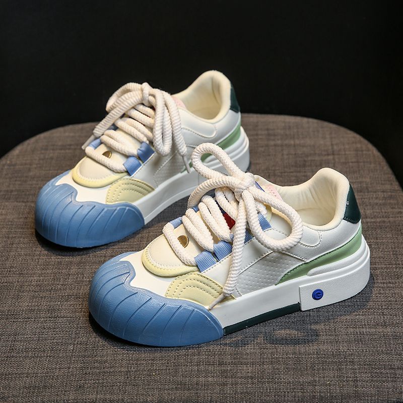 Giày Thể Thao Mũi Tròn Đế Dày Phong Cách Nhật Bản Thời Trang Mùa Thu Hàng Mới 2023