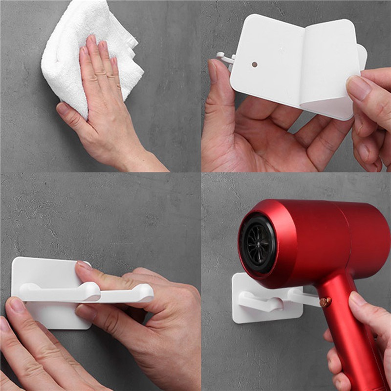 1 Giá Đỡ Máy Sấy Tóc Gắn Tường Đa Năng