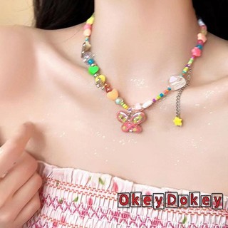 Vòng cổ Mạ Vàng 2K Phối Mặt Hình Bươm Bướm Thời Trang