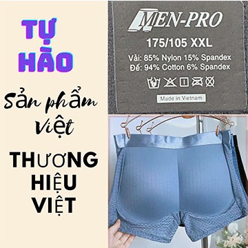 Quần Độn Mông Nam, Nâng Mông Tự Nhiên Không Dấu Vết, Quần Sịp Boxer Sexy Lịch Lãm Thoáng Mát