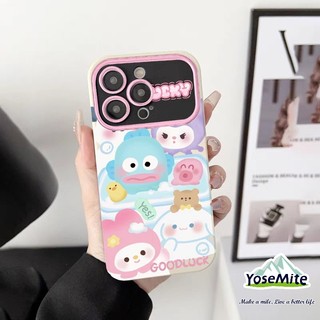 Ốp iphone kuromi Khung Camera Silicone Lỏng Chống Sốc 2 Trong 1 Thời Trang Sang Trọng Tpu Cho 14 xr 13 11 12 pro max 8 7 6 6s plus x xs max se 2020 13 12 11