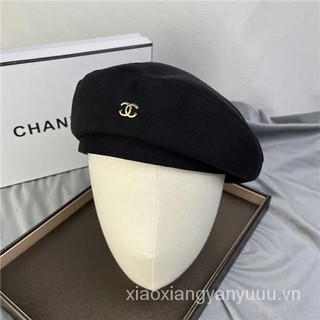 Mũ beret len phong cách họa sĩ thời trang thu đông kiểu mới 2023