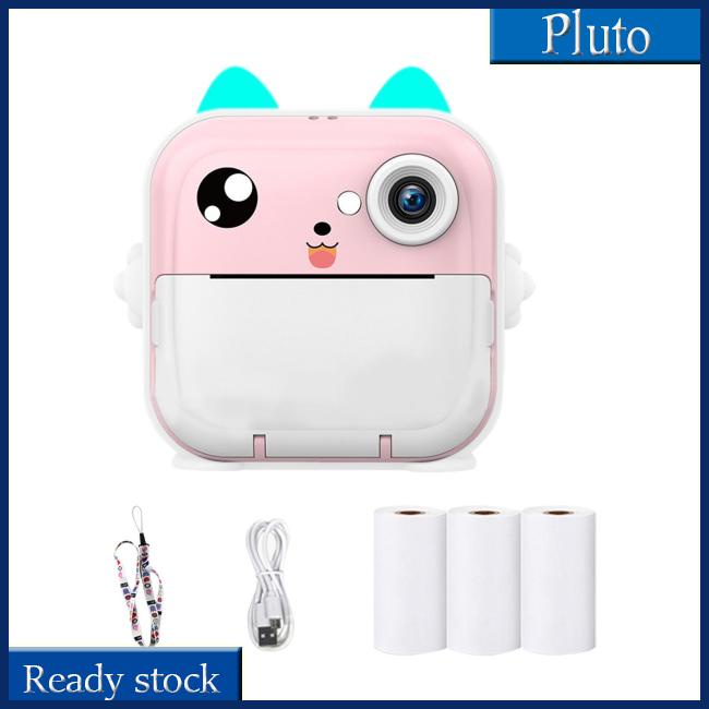 Mới Máy Ảnh Kích Thước q5 Màn Hình 2 inch Có Dây Buộc Bằng Giấy In Hình Đồ Chơi Làm Quà Tặng Cho Bé 3-12 Tuổi