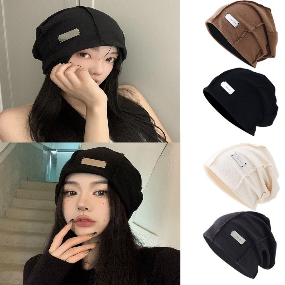 Nón Trùm Đầu Dày Dặn Ấm Áp Chống Lạnh Phong Cách hip hop Thời Trang Thu Đông Cho Nữ