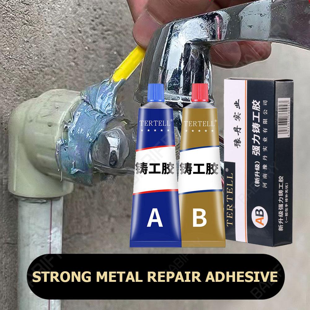 Set 2 Keo Dán Kim Loại ab Dùng Để Sửa Chữa Máy Hàn Kim Loại