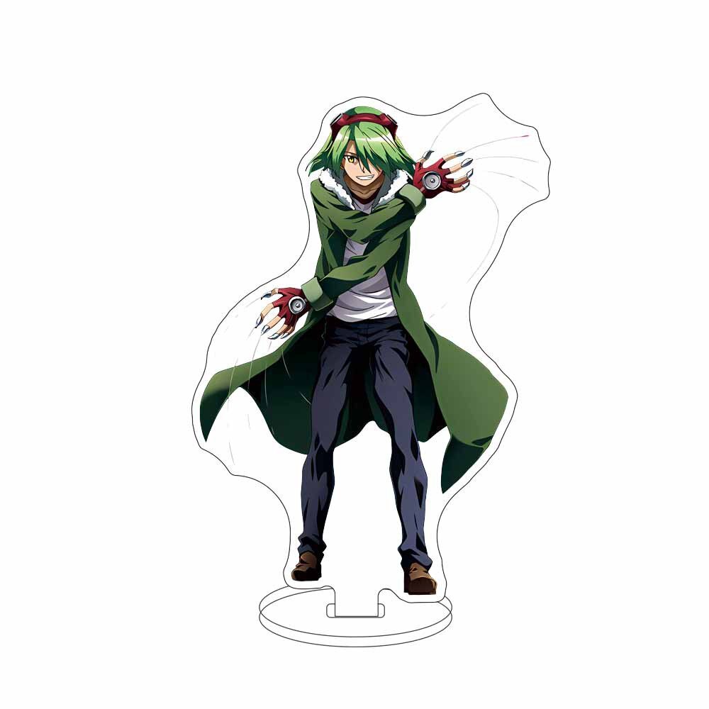 Mô hình Standee Akame Ga Kill Acrylic Stand Tatsumi Mine Leone Anime decor góc học tập để bàn làm việc 15cm