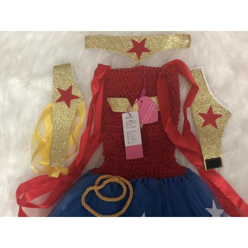 Bộ Đầm Hóa Trang Mừng Năm Mới Kèm Băng Đô Xinh Xắn Cho Bé Gái