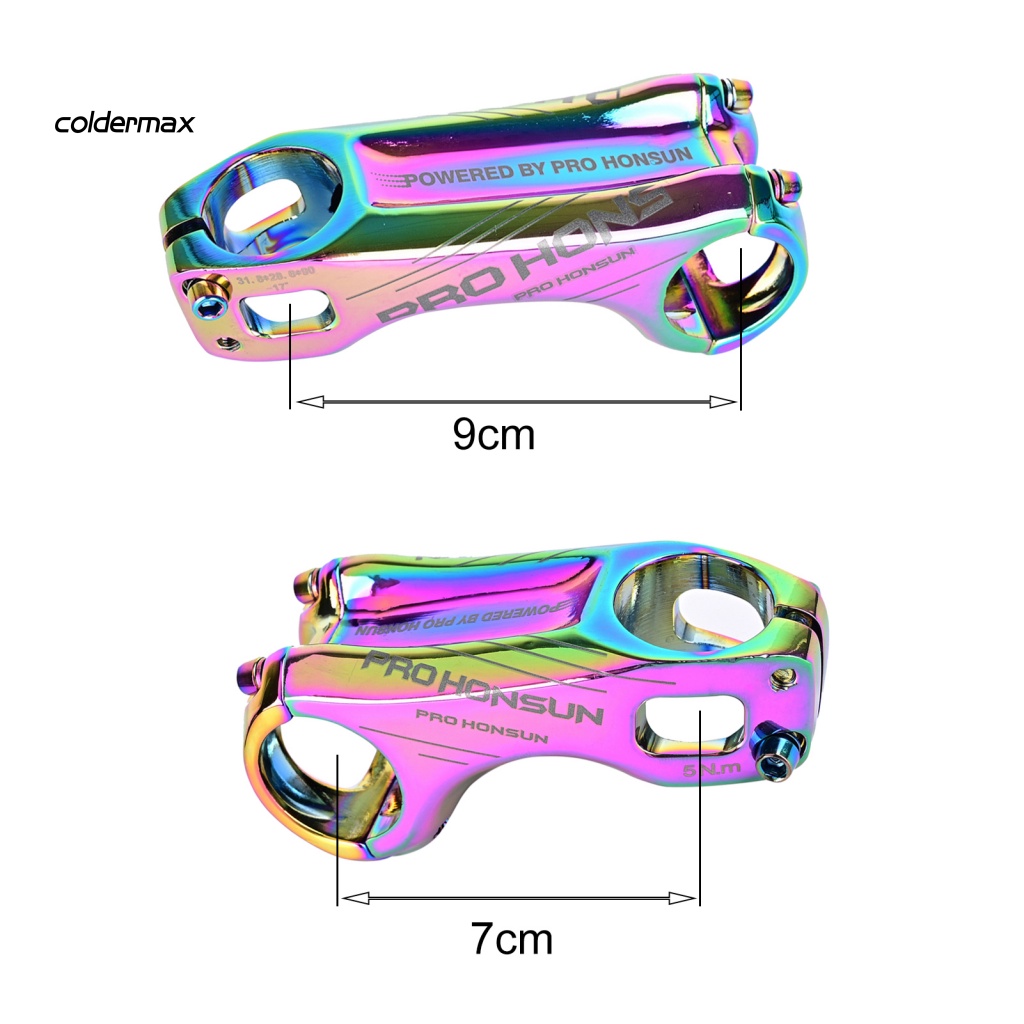 Trục Ghi Đông Xe Đạp 17 Độ 70 / 90mm Bằng Hợp Kim Nhôm Cho Xe Đạp Leo Núi xc / am