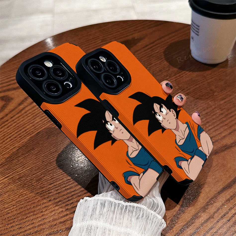 Ôp Điện Thoại Silicon Dẻo Họa Tiết dragon ball Cho iphone 15 11 12 13 14 pro max 11pro 13pro 7 8 plus x xr xs max se 2020 Ốp
