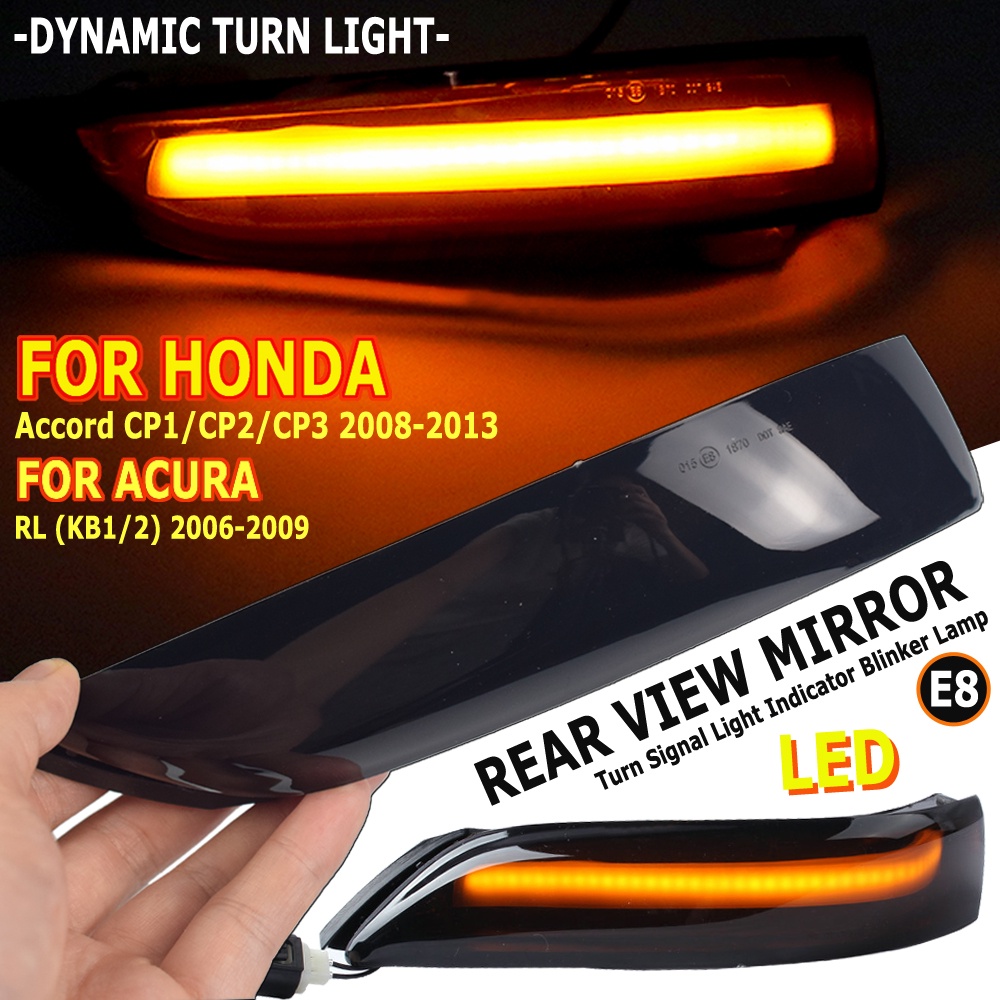 Đèn led Xi Nhan Gắn Gương Chiếu Hậu Cho honda accord cp1 / cp2 / cp3 2008-2013 acura rl  2006-2009
