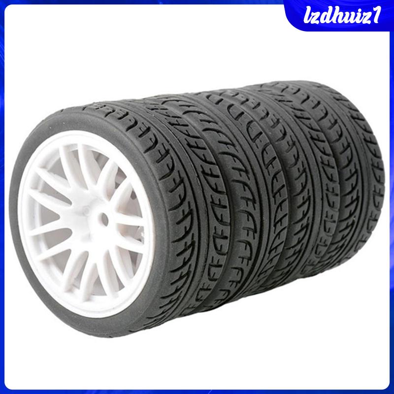 Bộ 4 Bánh Xe Thay Thế Cho Mô Hình Xe Hơi Điều Khiển Từ Xa 1 / 16 1 / 12 1 / 14 diy 24019 crawler