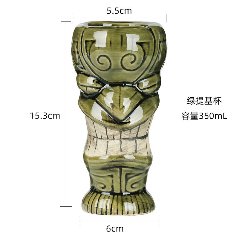 Ly Thủy Tinh Uống cocktail Phong Cách Hawaii Sáng Tạo Kính