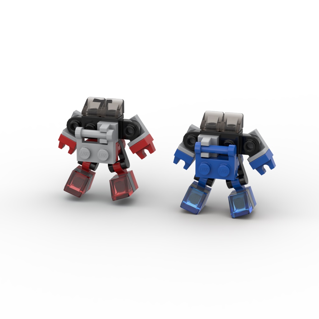 Moc Bộ Đồ Chơi Lắp Ráp Rô Bốt Biến Hình Sáng Tạo Dành Cho Bé