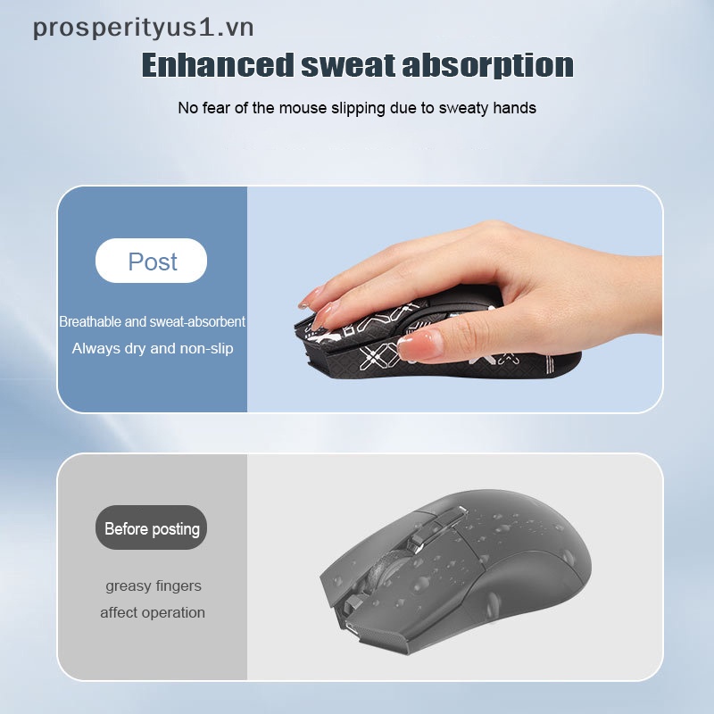 Băng Keo Dán Tay Cầm Chuột 1  Chống Trượt Mồ Hôi Cho Daarmoshark n3