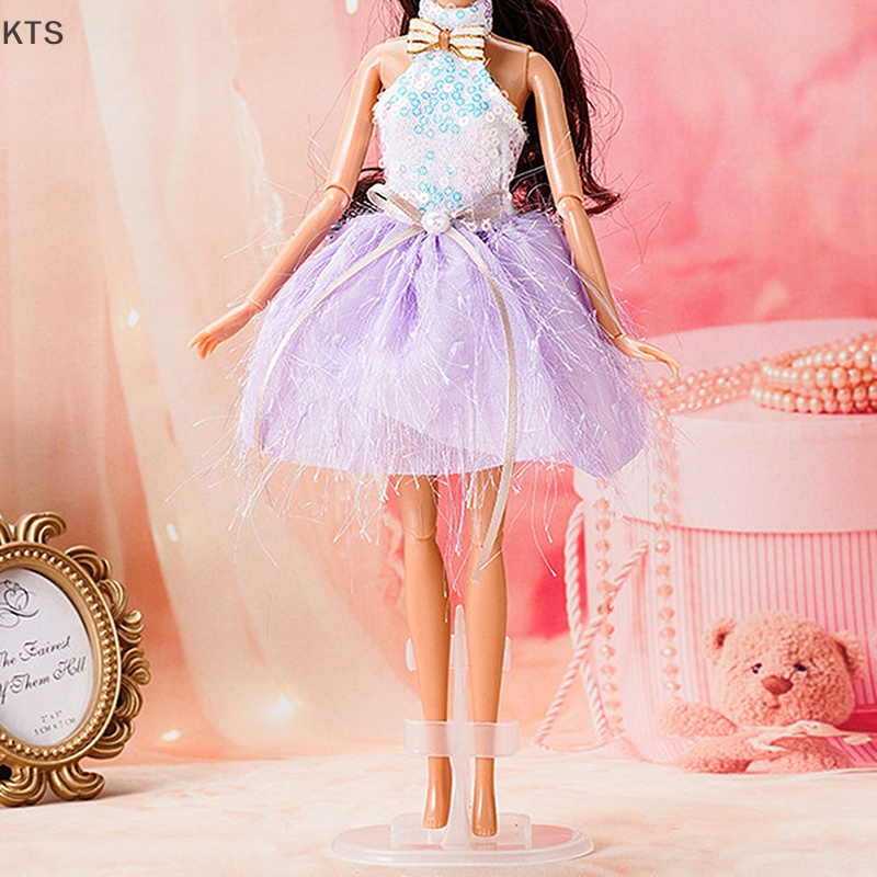 1 Bộ Đầm Múa Ba Lê Phối Ren 30cm Cho Búp Bê Barbie