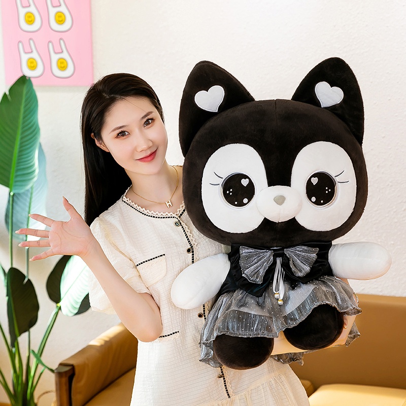 Mới Thú Nhồi Bông Hình Con Cáo Màu Tím