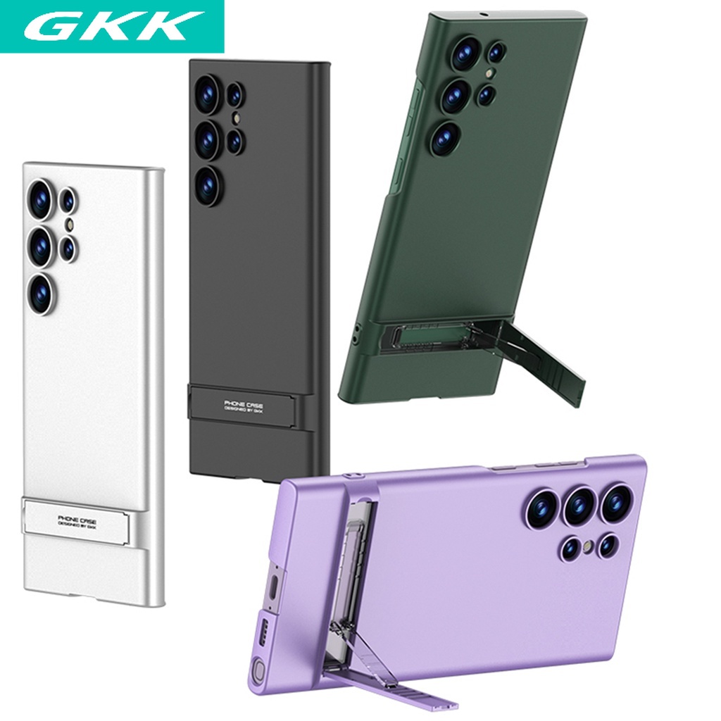 Sang Trọng Ốp Điện Thoại Siêu Mỏng Kèm Giá Đỡ Cho samsung galaxy s23 ultra s23u s23