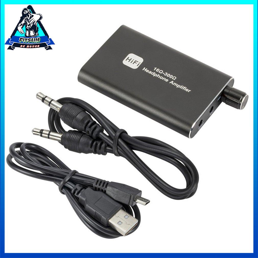 Hi-Fi Headphone Amplifier Portable 3.5Mm