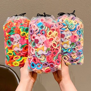 Set 50 Dây Thun Cột Tóc Nhiều Màu Cho Bé Gái