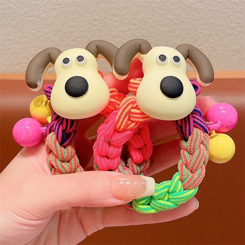 Dễ Thương Dây Buộc Tóc Cao Su Co Giãn Dày Dặn Đáng Yêu Cho Nữ