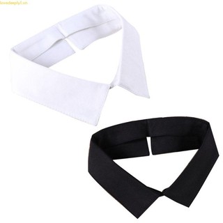 Cổ áo rời cổ bẻ giả áo sơ mi mini hình con lừa có thể tháo rời cho nữ