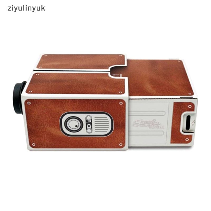 Máy Chiếu 3d mini ziyulinyuk Có Thể Điều Chỉnh Kích Thước Cho Điện Thoại / Máy Chiếu Phim diy