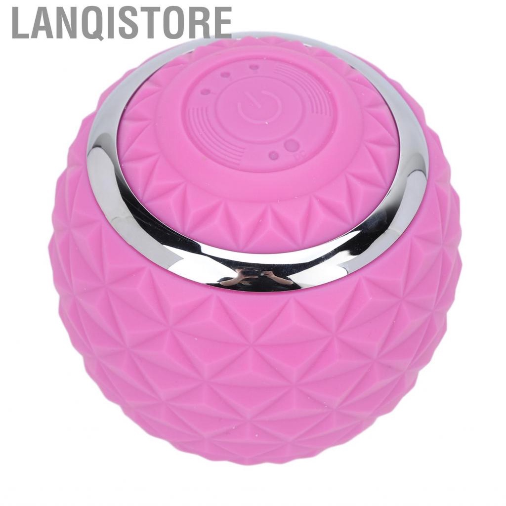 Lanqistore Vibrating  Ball Electric Rechargeable Deep Tissue Trigger Point Massag EO